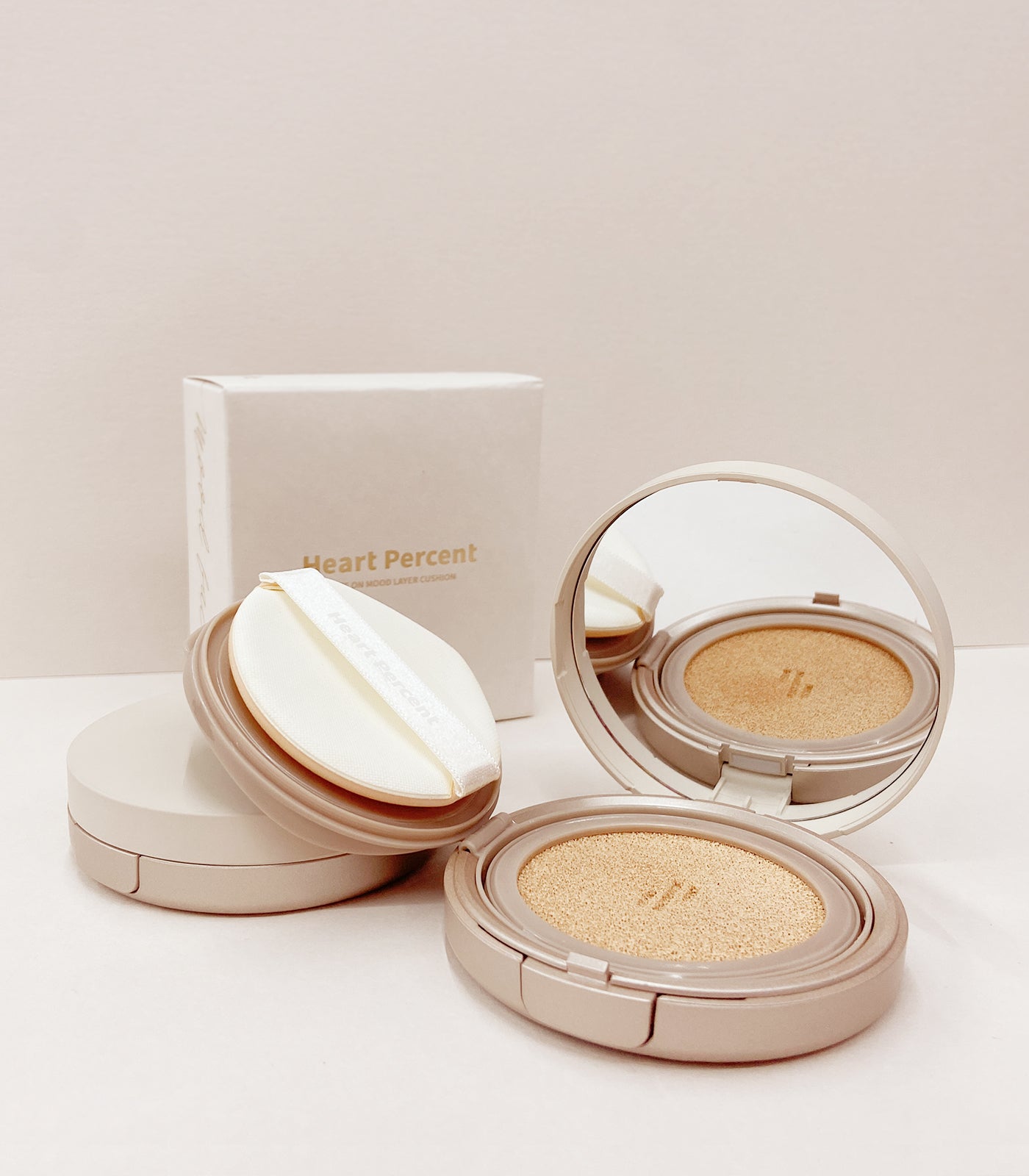 Heart Percent Dote on Mood Layer Cushion SPF 50+/PA+++ with Refill
