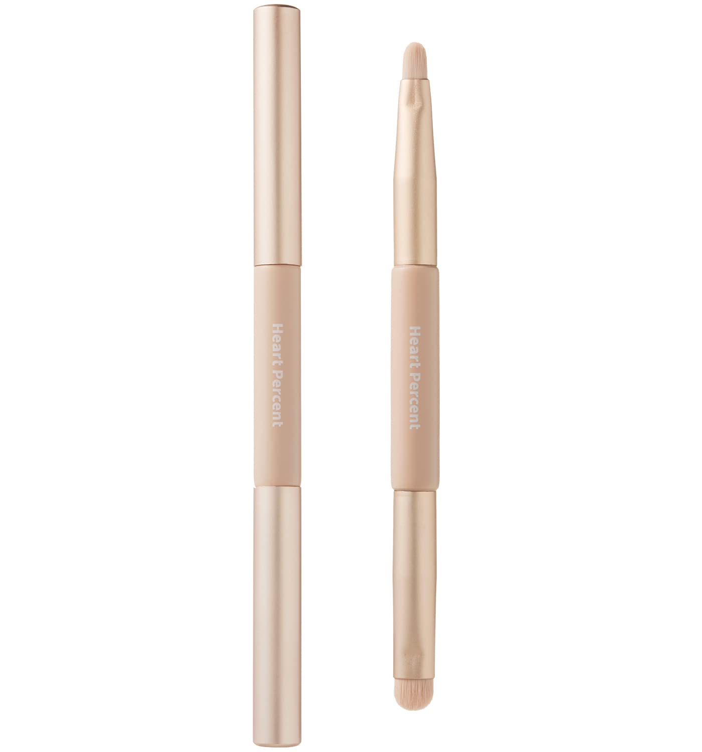 Heart Percent Dual-Ended Lip Brush