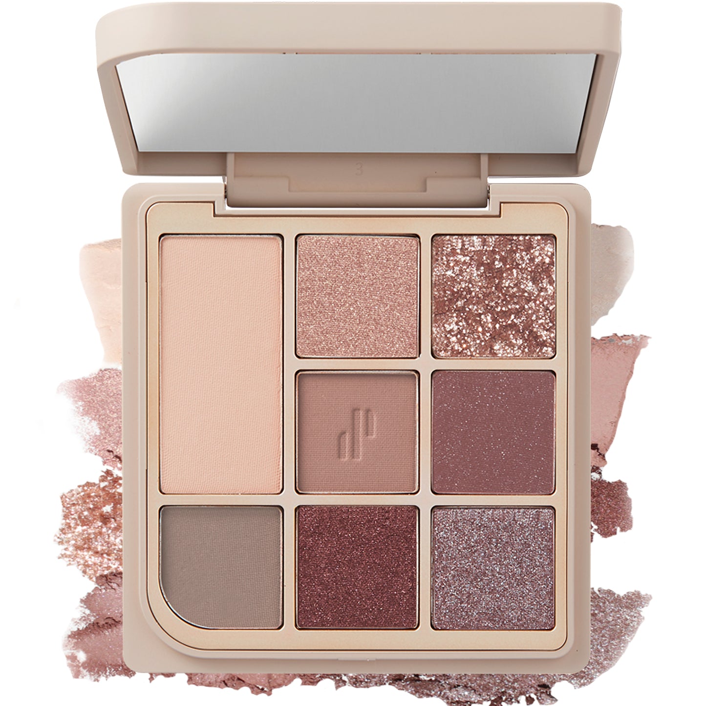 Heart Percent Dote On Mood Eye Palette, 01 Rose Facets