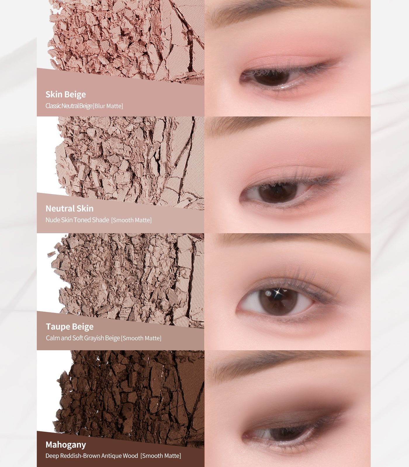 Heart Percent Dote On Mood Eye Palette, 08 Neutral Muse Facets