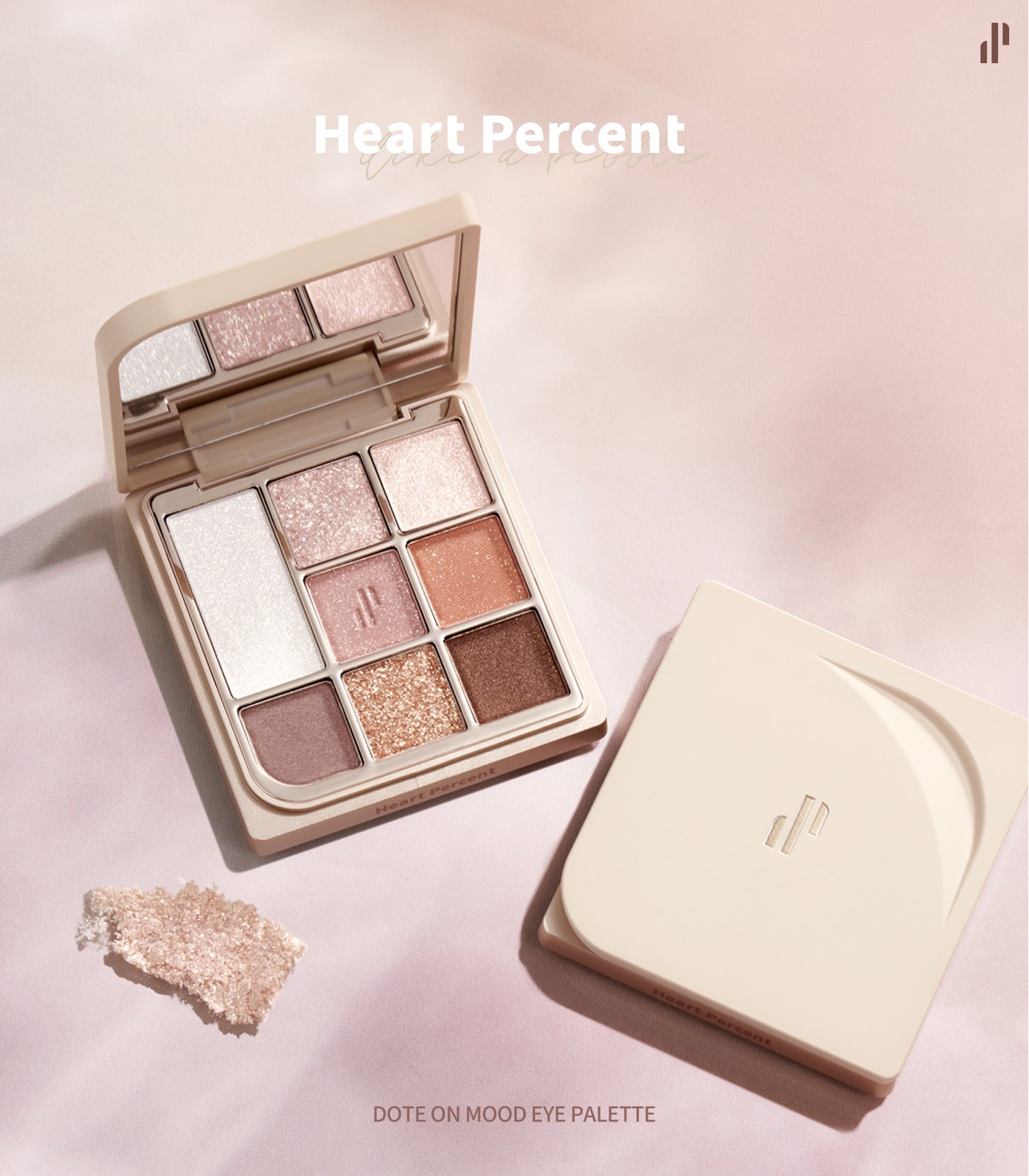 Heart Percent Dote On Mood Eye Palette, 05 Daze Facets