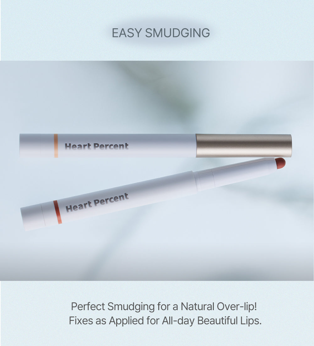 Heart Percent Dote On Mood Lip Pencil Retractable Lip Crayon, 0.8g