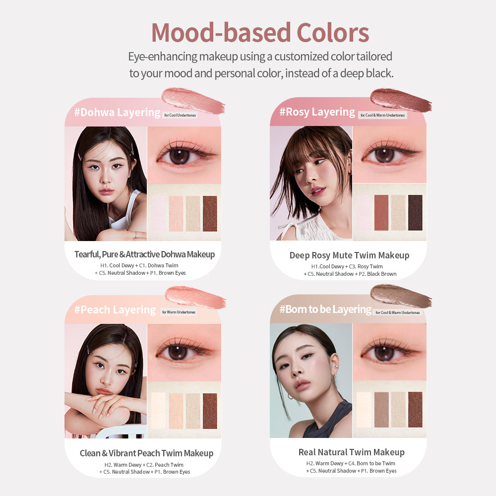 Heart Percent Dote on Mood Contour Eyeliner Slim