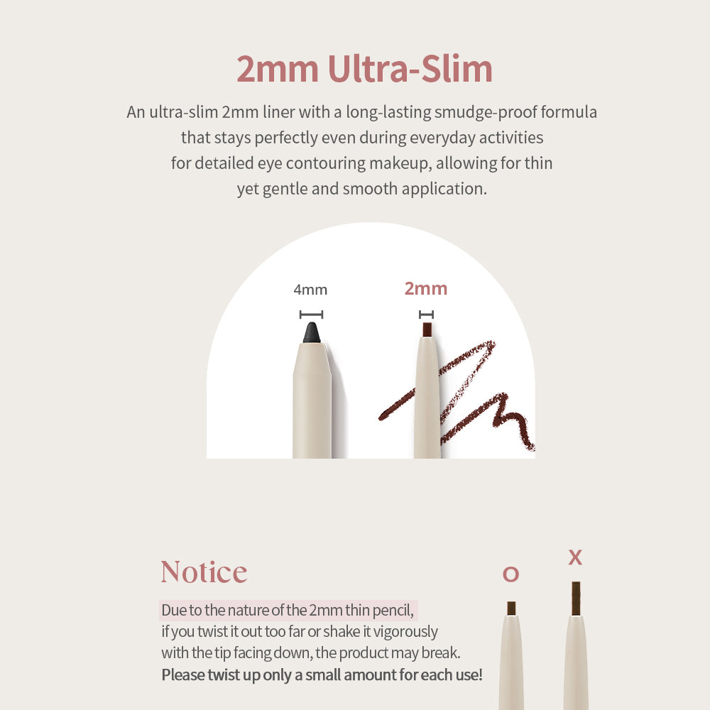 Heart Percent Dote on Mood Contour Eyeliner Slim