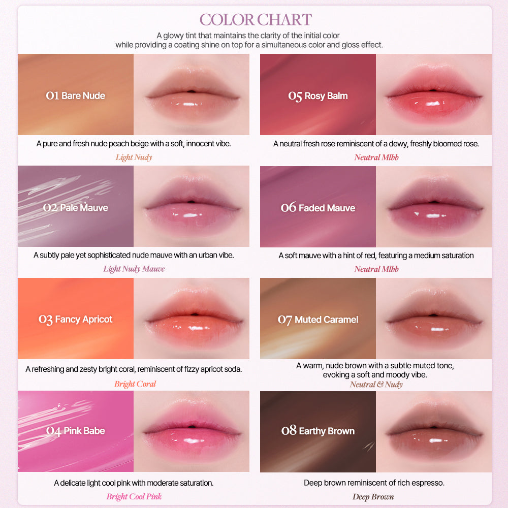 Heart Percent Dote On Mood One Way Glowy Tint, 4g