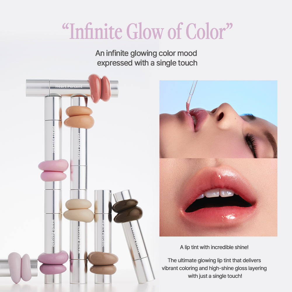 Heart Percent Dote On Mood One Way Glowy Tint, 4g