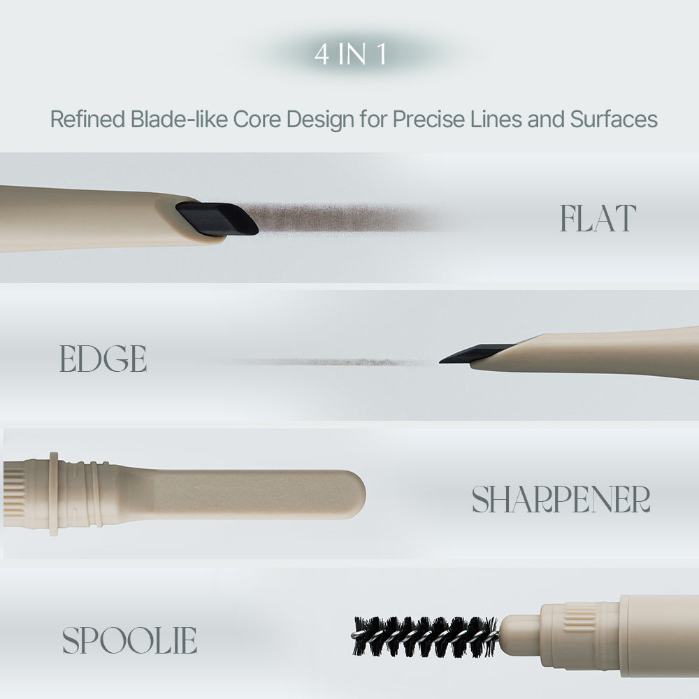 Heart Percent Dote on Mood Edge & Flat Eyebrow Pencil
