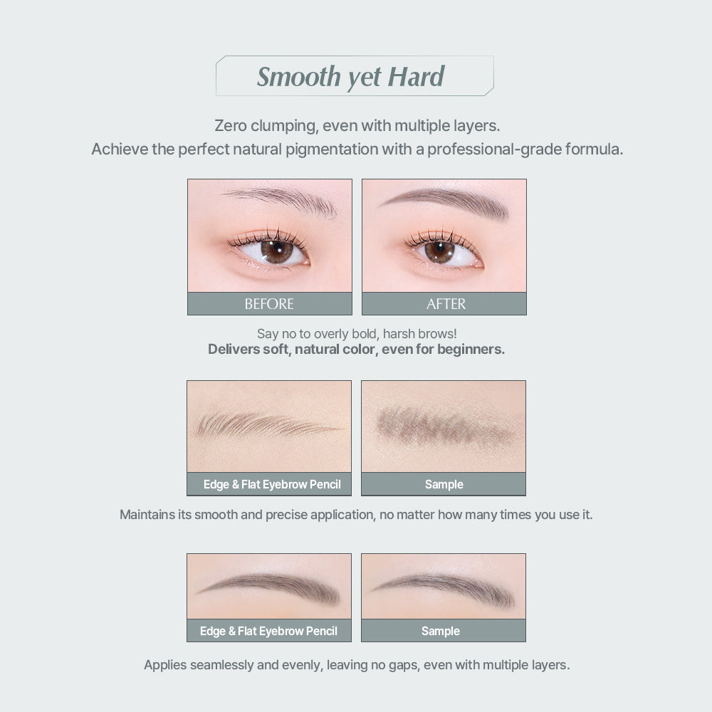 Heart Percent Dote on Mood Edge & Flat Eyebrow Pencil