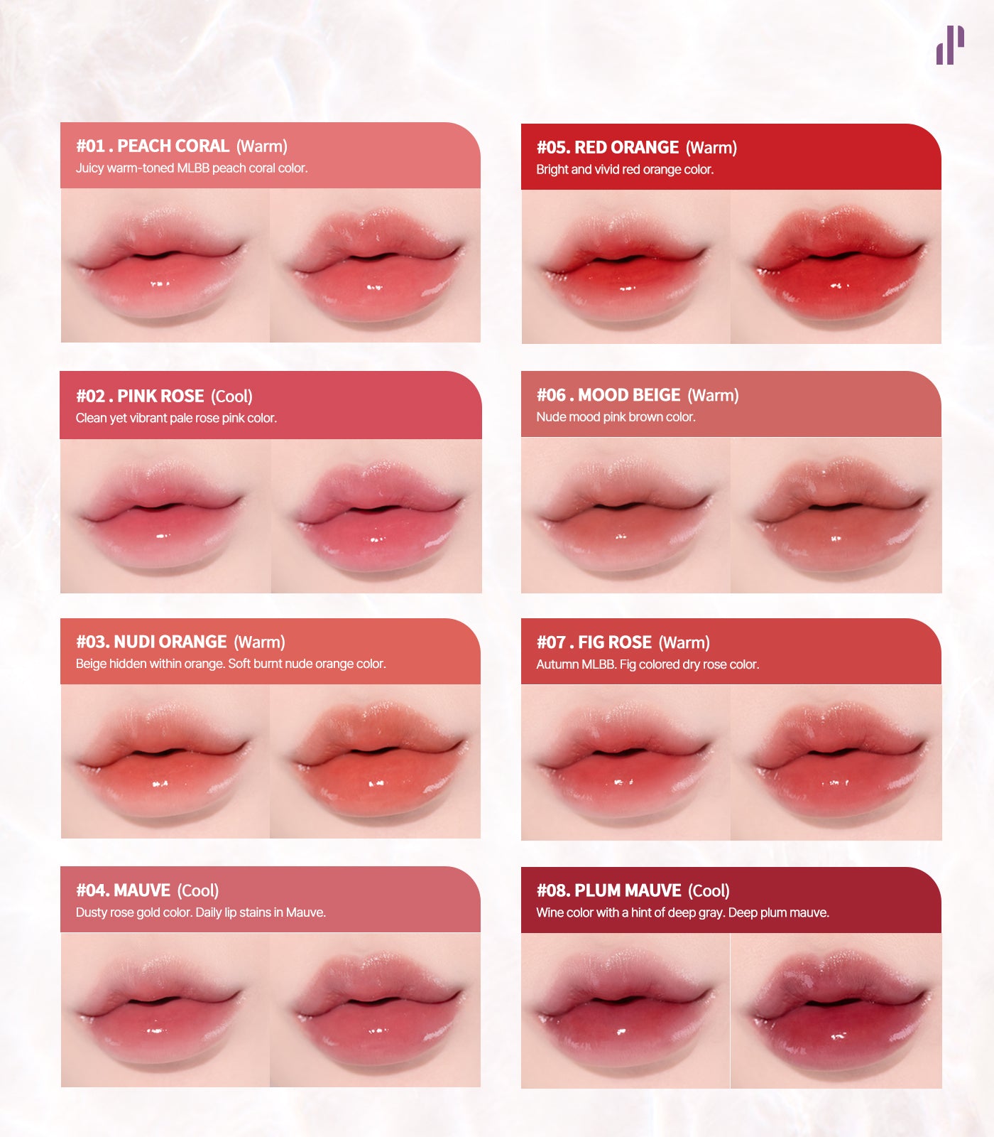 Heart Percent Dote On Mood Pure Glow Tint, 6.8g