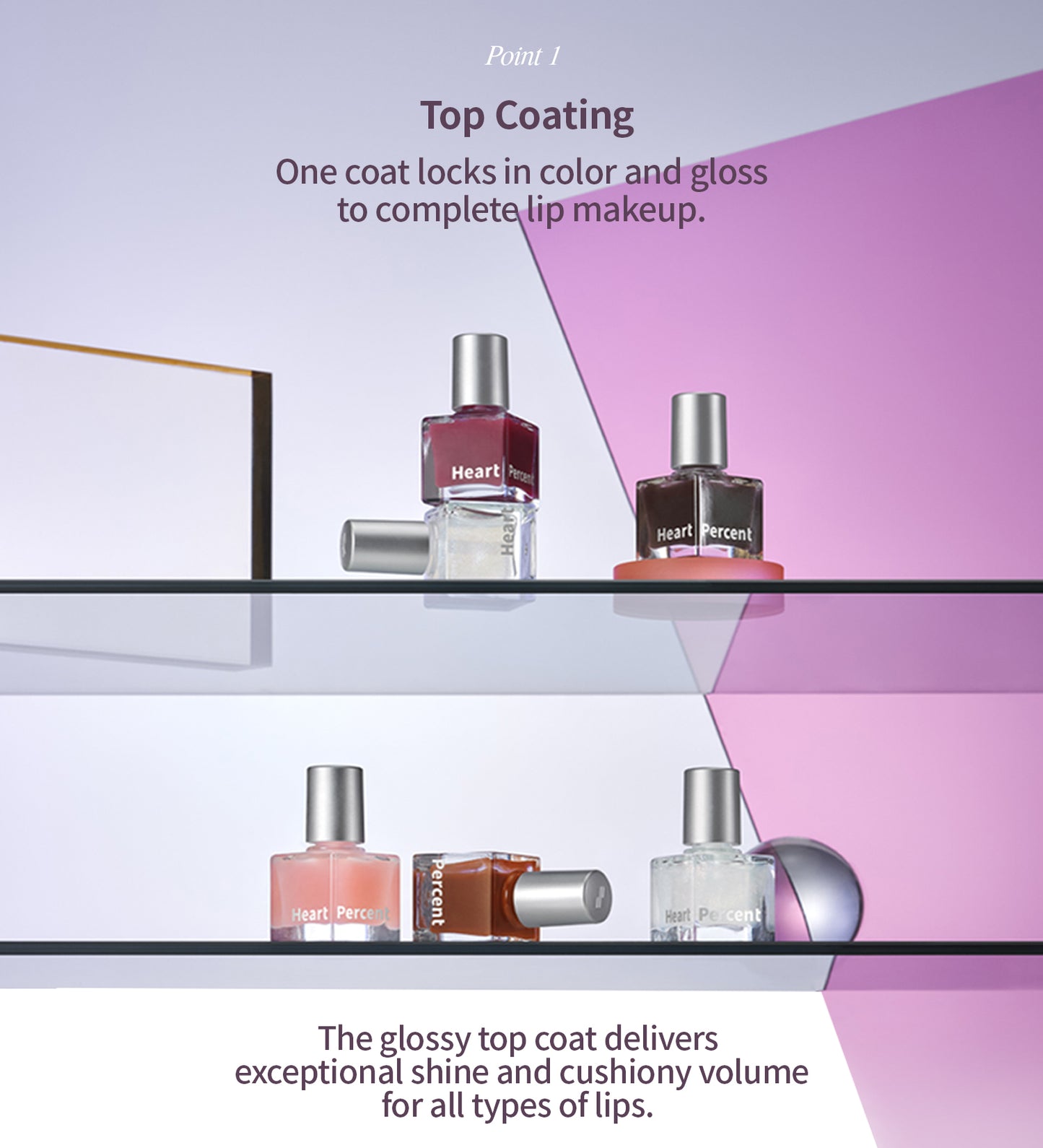 Heart Percent Dote On Mood Top Coating Lip Plumper