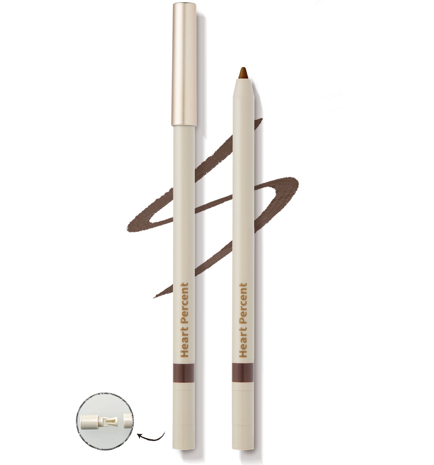 Heart Percent Dote On Mood Gel Eyeliner Pencil, 0.5g