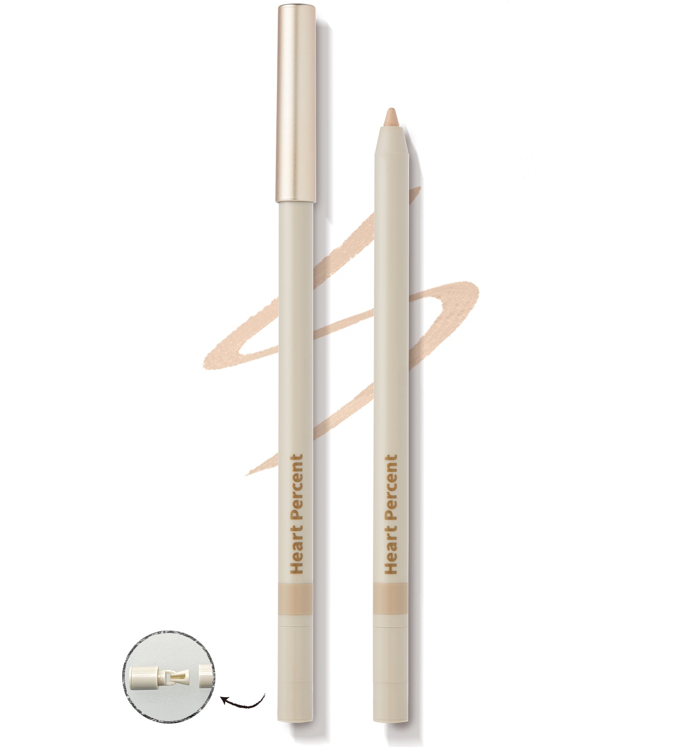 Heart Percent Dote On Mood Gel Eyeliner Pencil, 0.5g