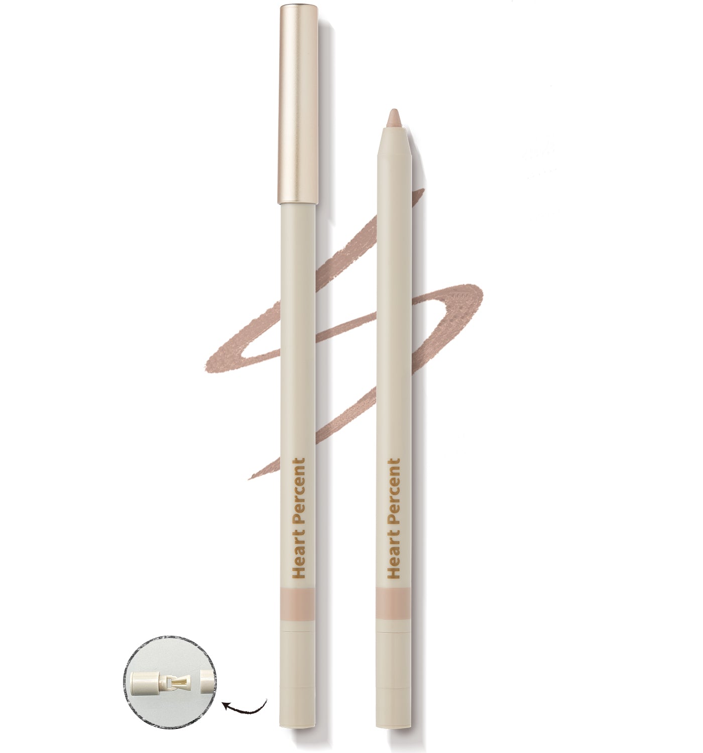 Heart Percent Dote On Mood Gel Eyeliner Pencil, 0.5g