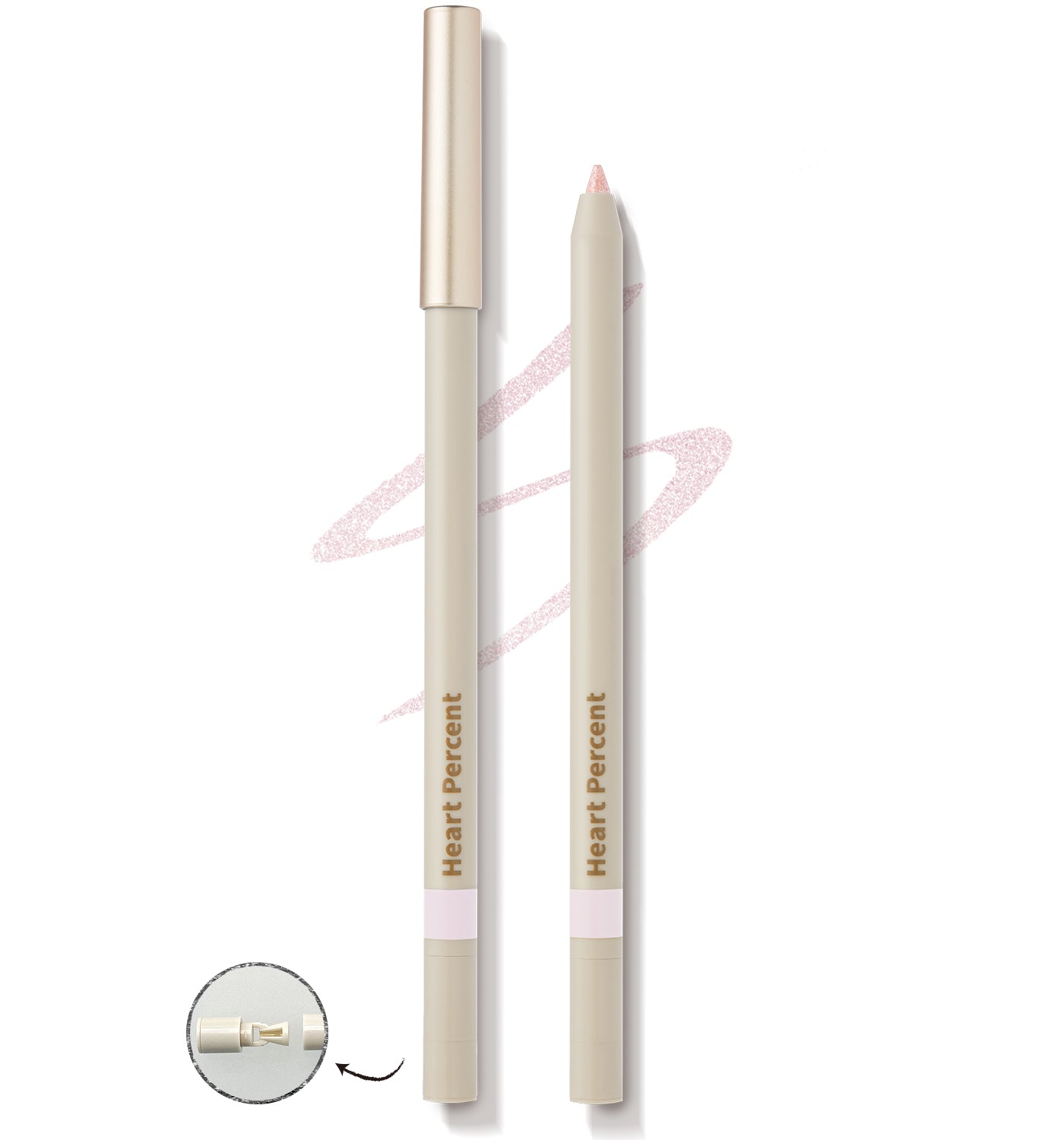 Heart Percent Dote On Mood Gel Eyeliner Pencil, 0.5g
