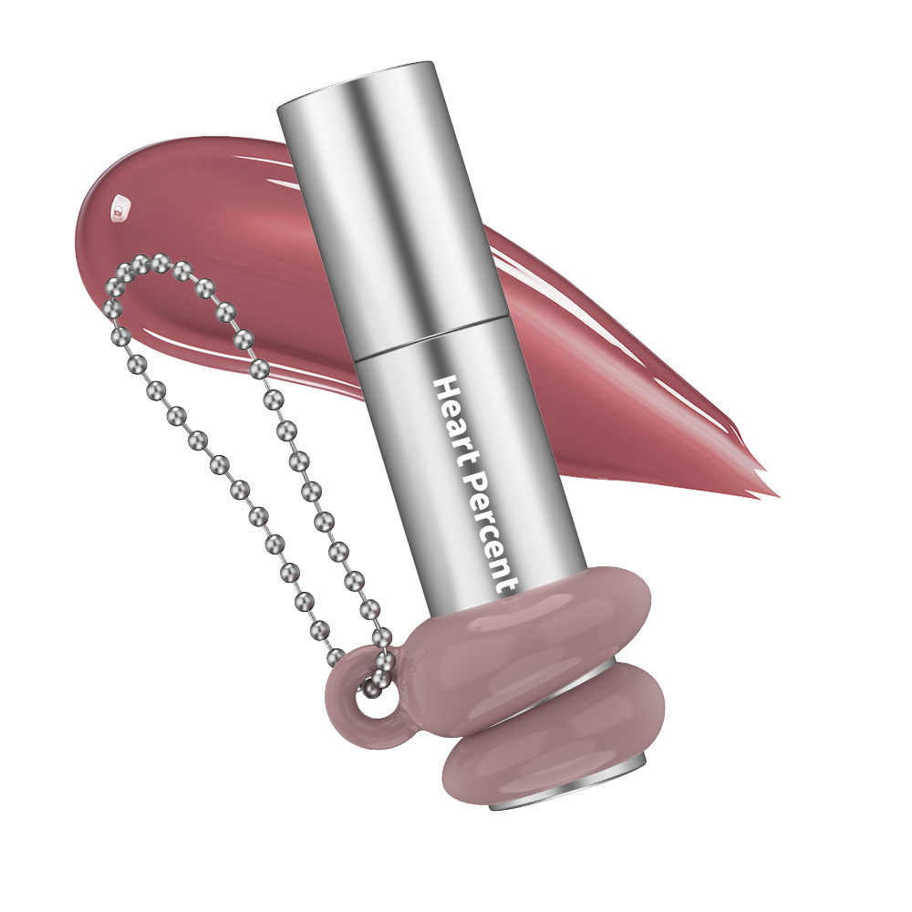 Heart Percent Dote On Mood One Way Glowy Tint Mini+Key Ring, 2g