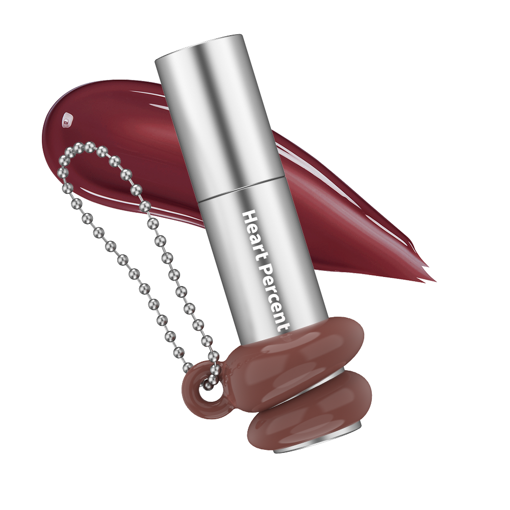 Heart Percent Dote On Mood One Way Glowy Tint Mini+Key Ring, 2g