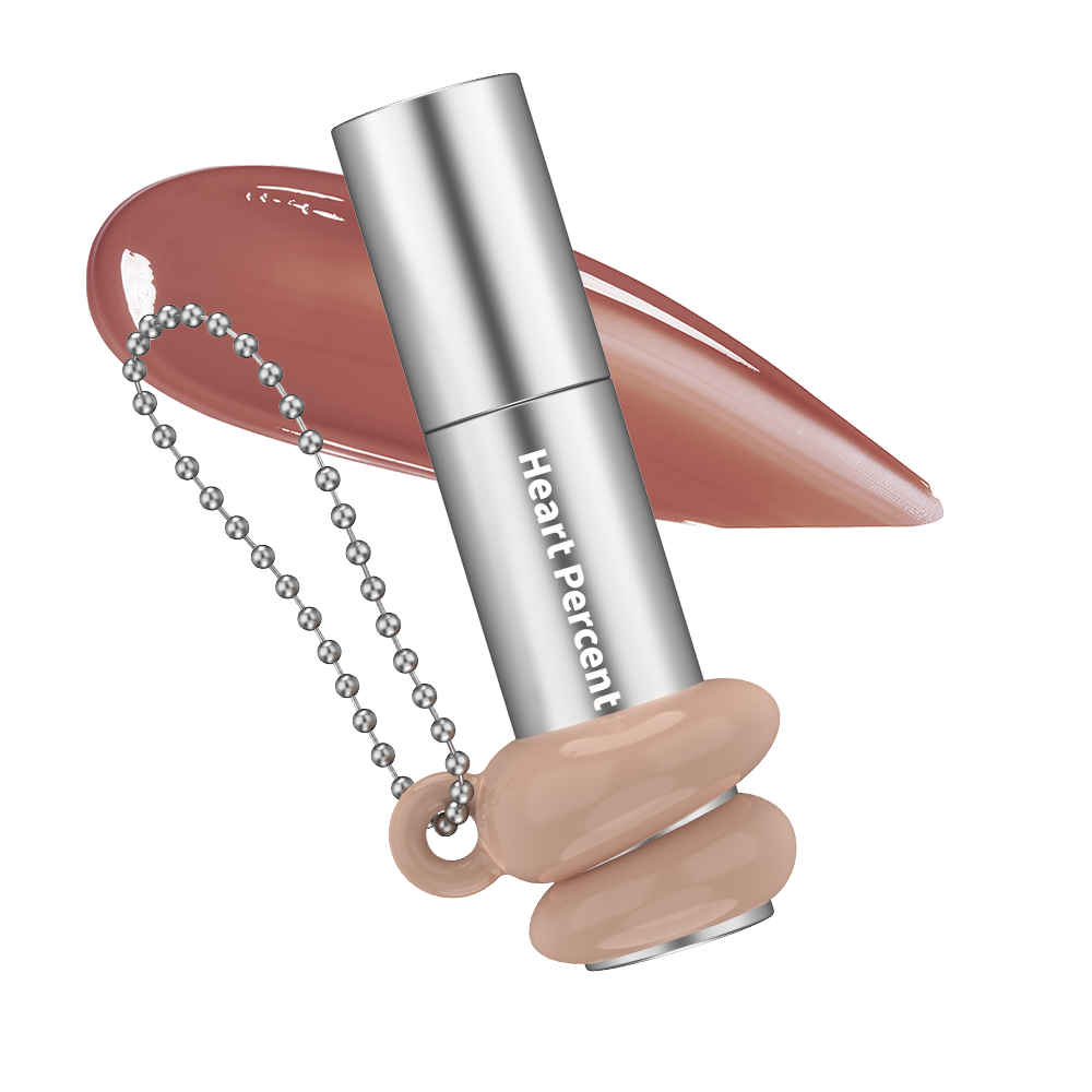 Heart Percent Dote On Mood One Way Glowy Tint Mini+Key Ring, 2g