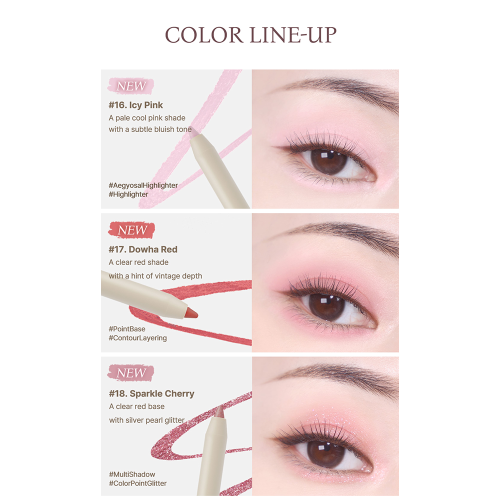 Heart Percent Dote On Mood Gel Eyeliner Pencil, 0.5g