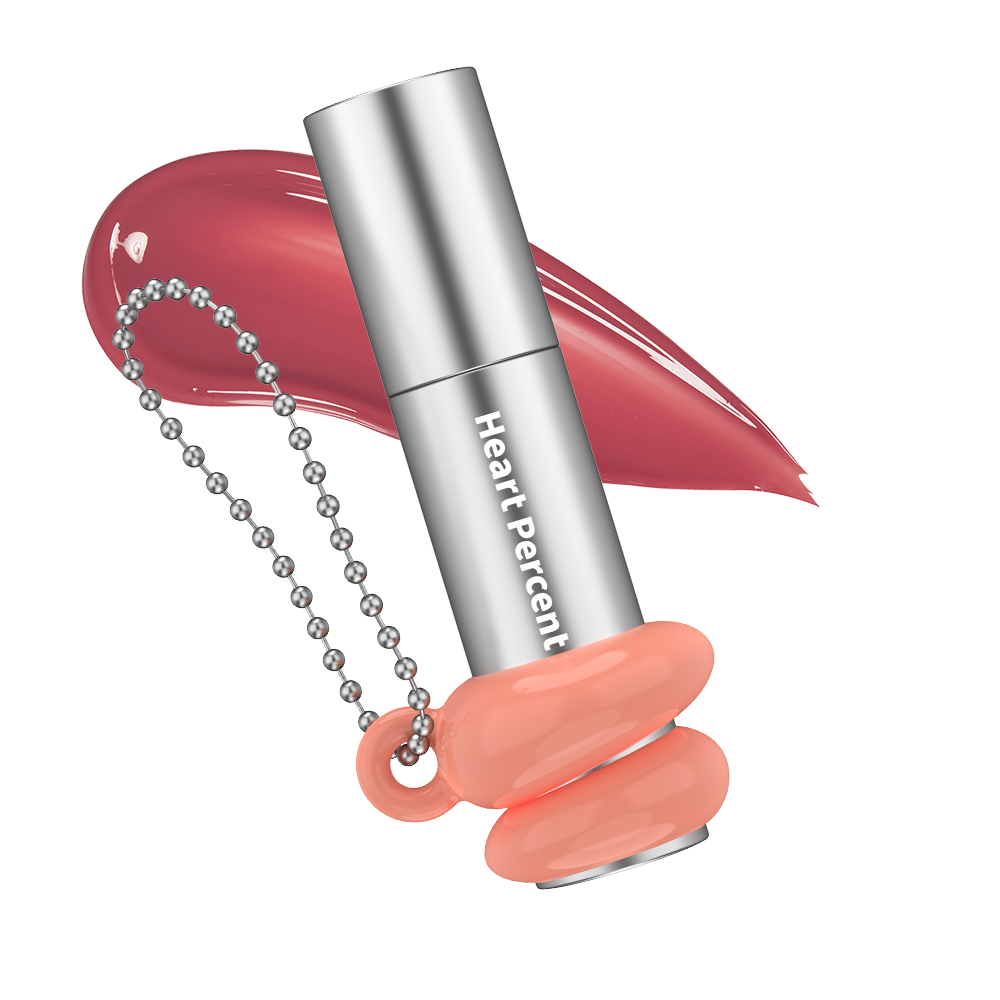 Heart Percent Dote On Mood One Way Glowy Tint Mini+Key Ring, 2g