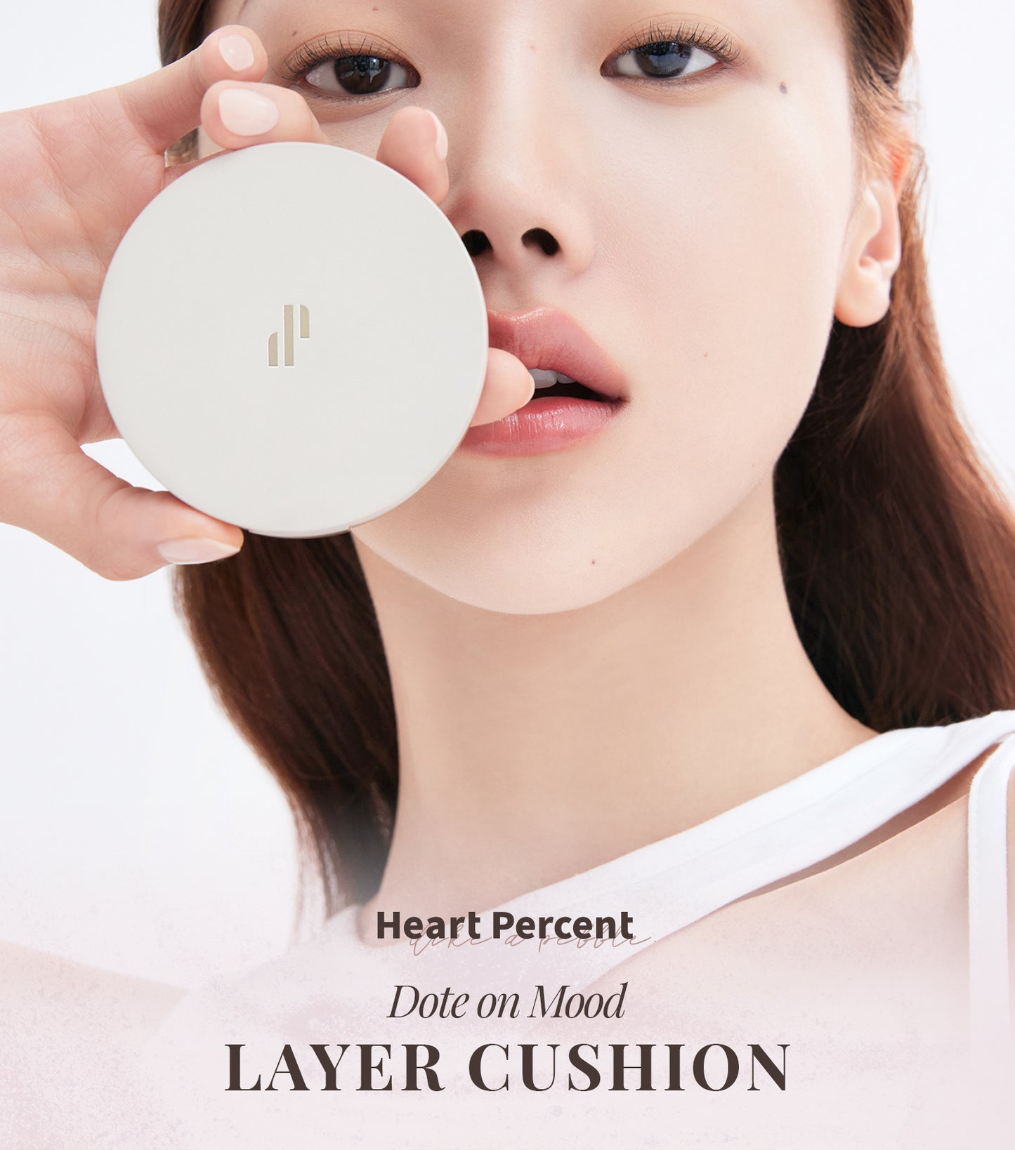 Heart Percent Dote on Mood Layer Cushion SPF 50+/PA+++ with Refill