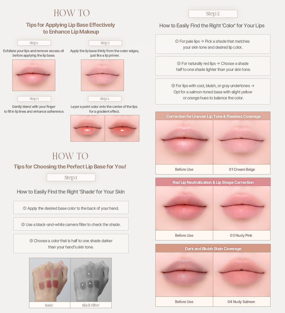 Heart Percent Dote On Mood All Cover Lip Base, 4.1g