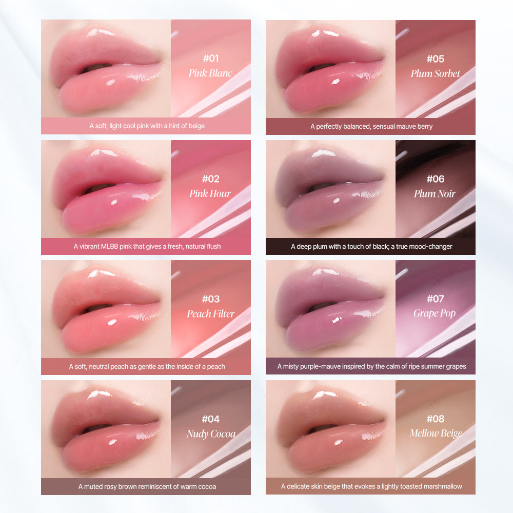 Heart Percent Dote On Mood Over Melting Gloss Tint, 3.8ml