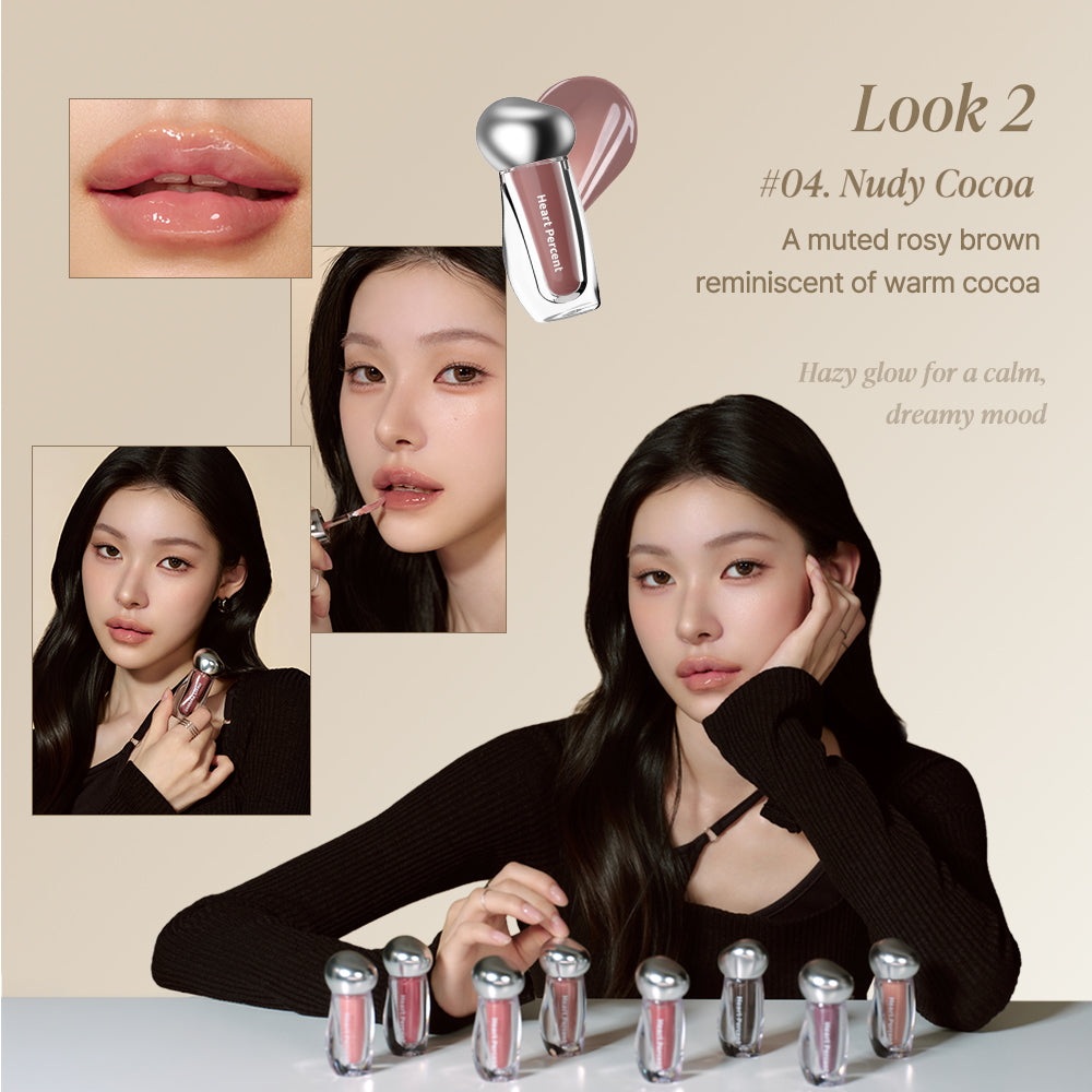 Heart Percent Dote On Mood Over Melting Gloss Tint, 3.8ml